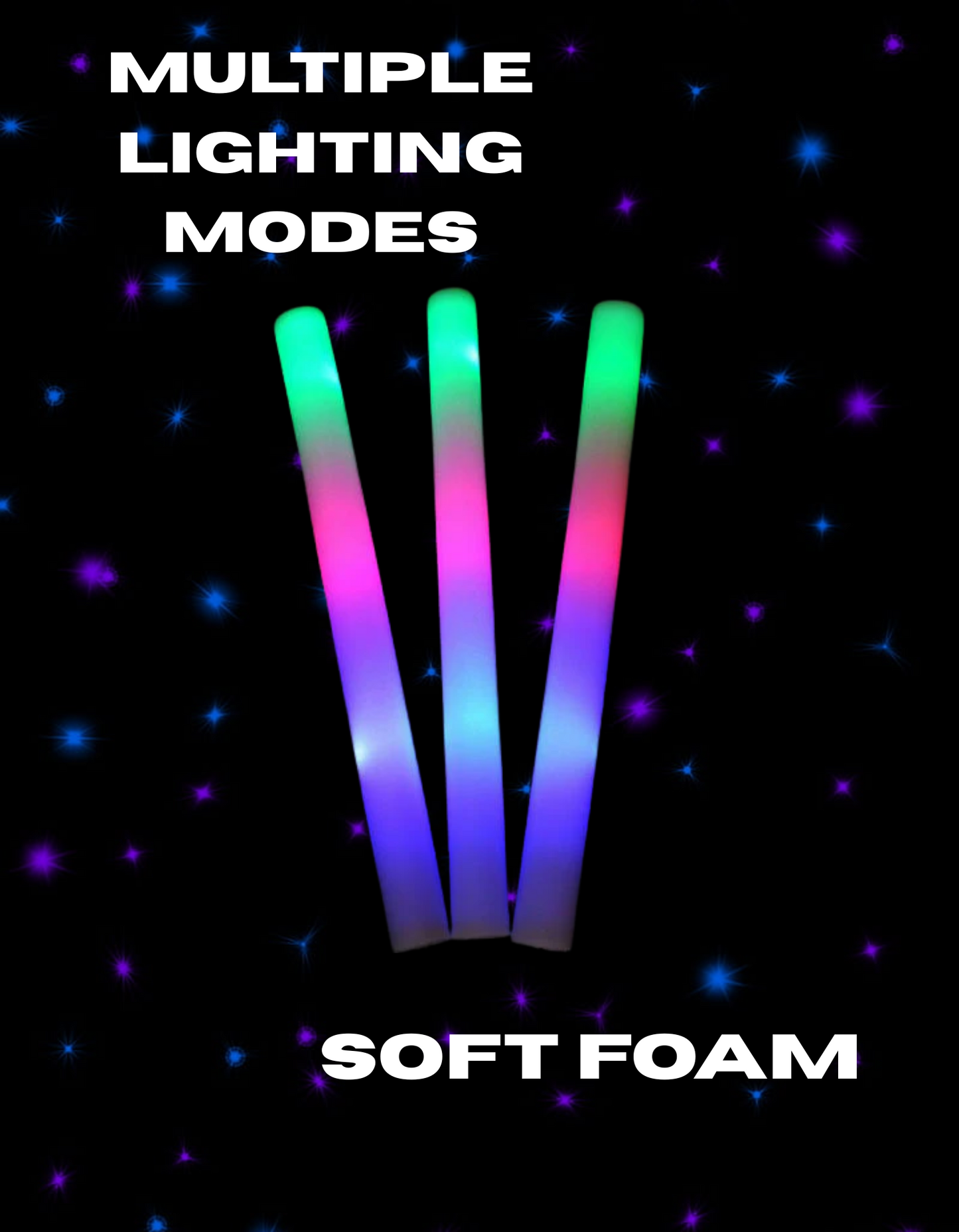 FlashStix LED Foam Batons