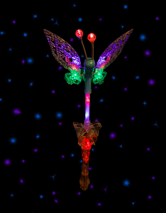LumiFlutter Crystal Wand