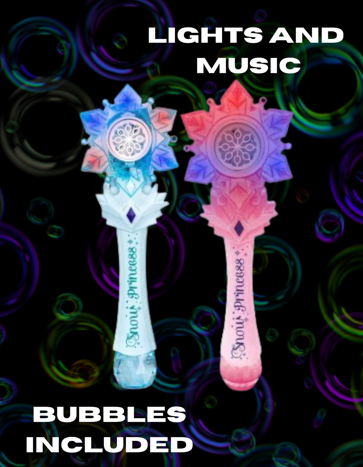SnowGlow Princess Wand