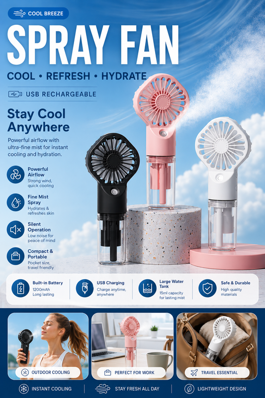 Mini Mist Fans
