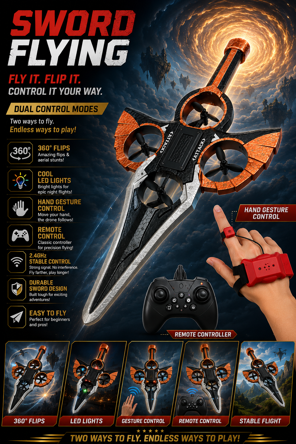 Flying Sword Drone