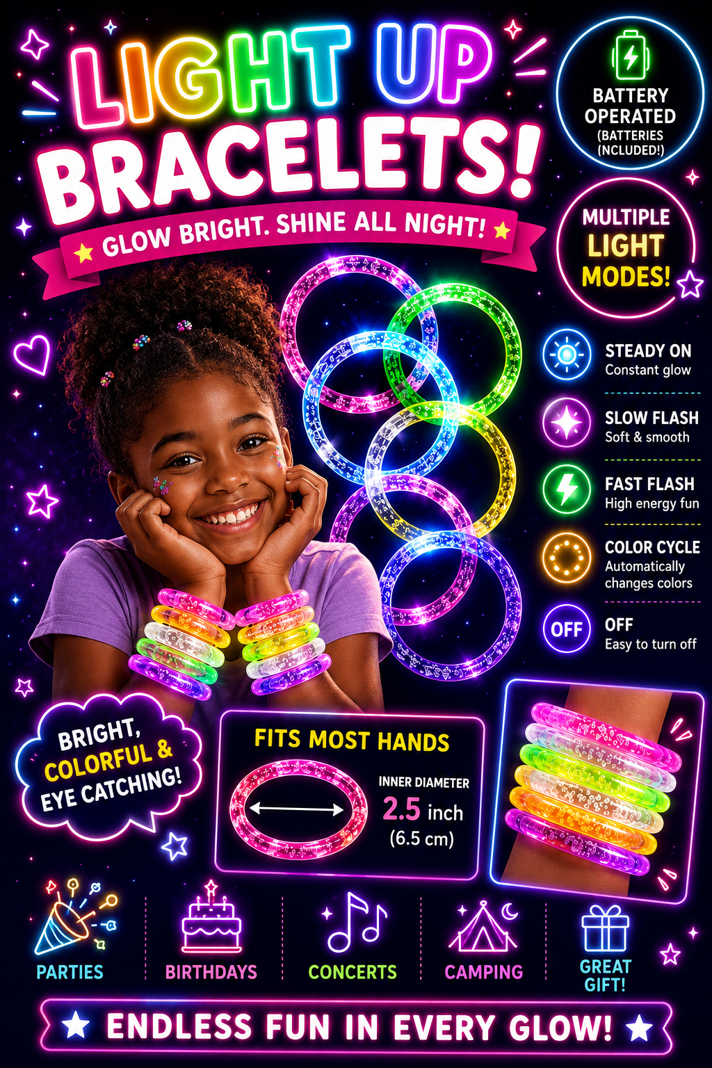 Light Up Bracelets