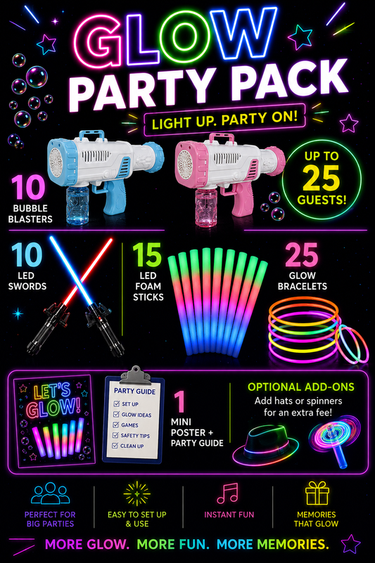 Glow Party Pack (Most Popular!)