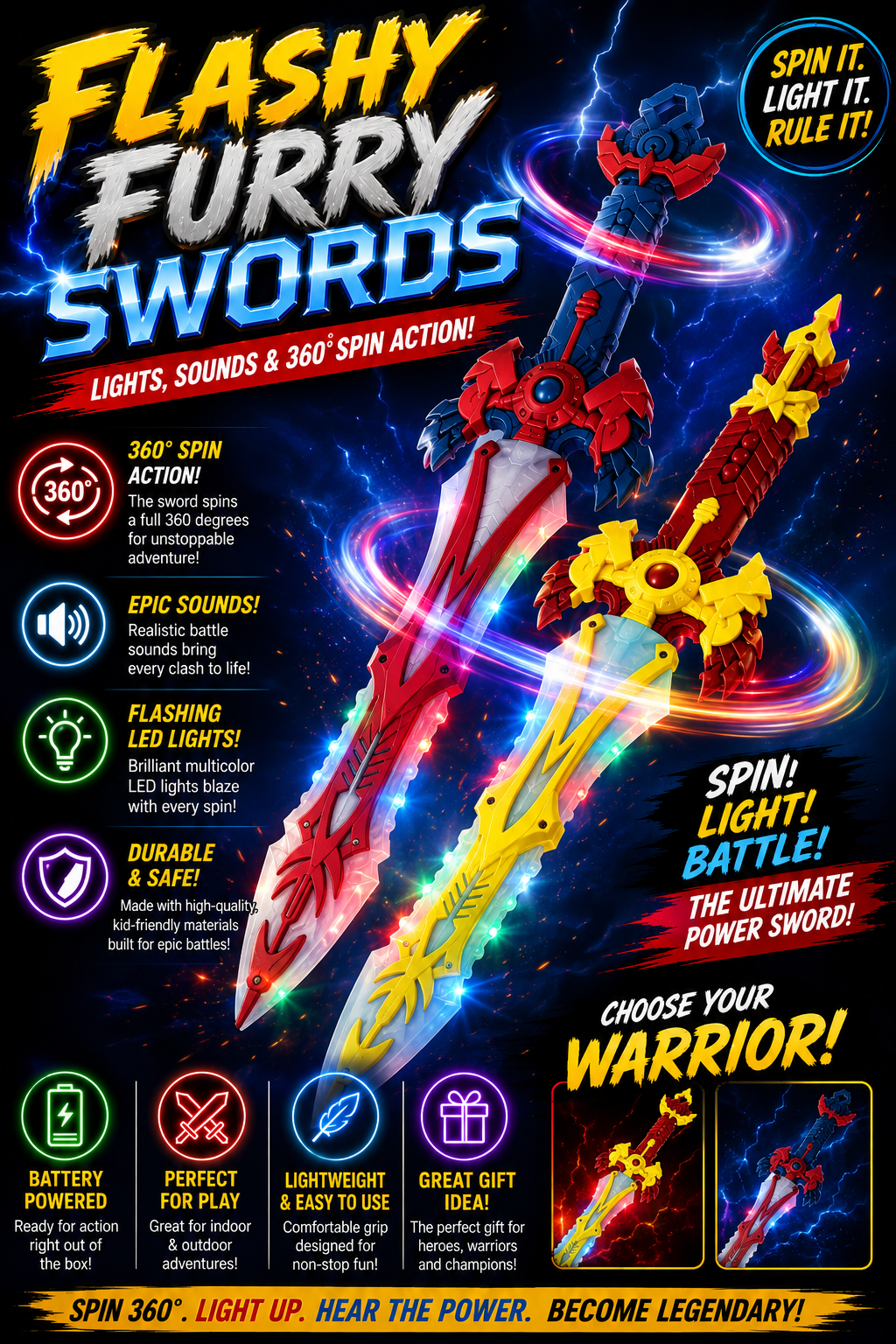 FlashFury Sword