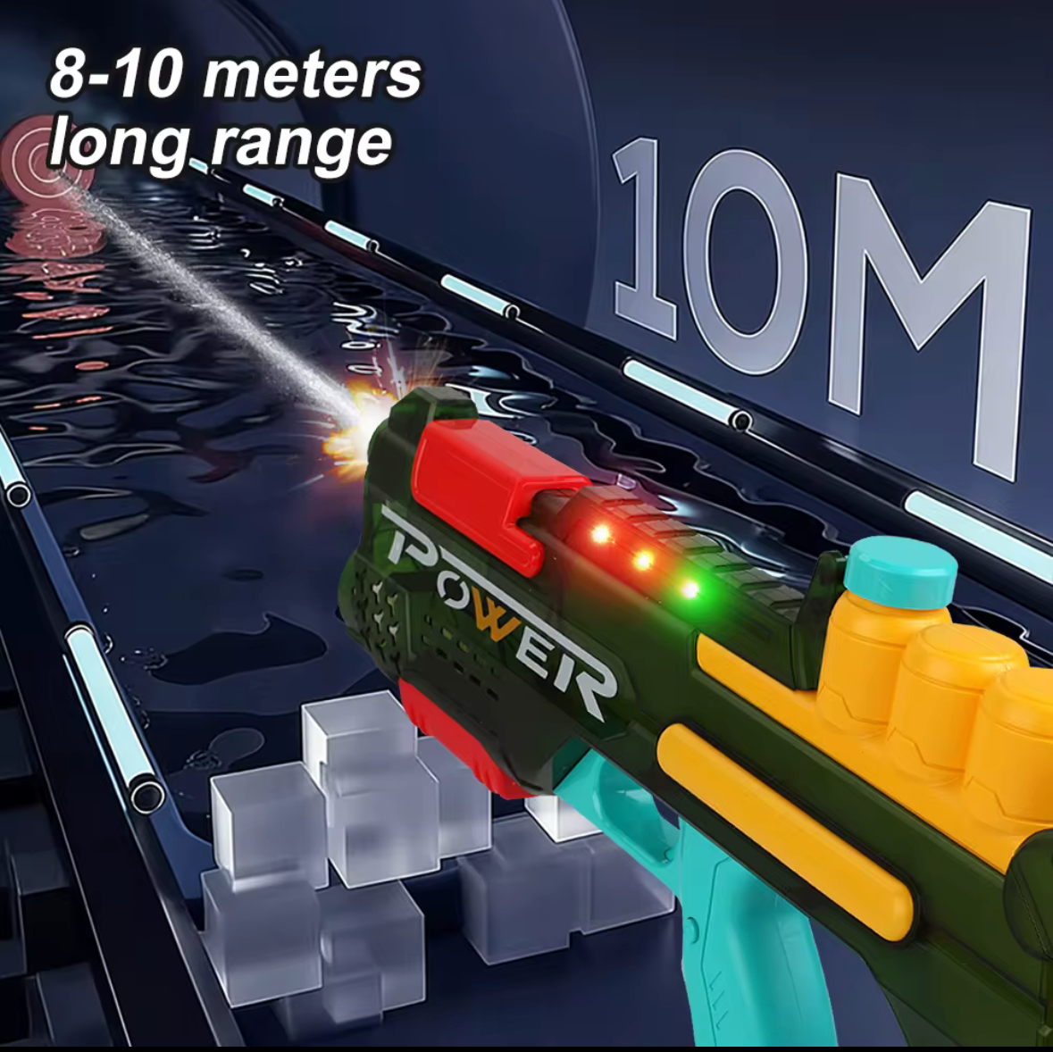 2-IN-1 Bubble/Water Gun