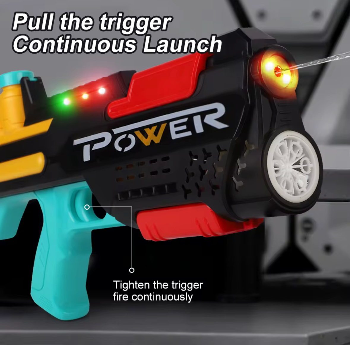 2-IN-1 Bubble/Water Gun
