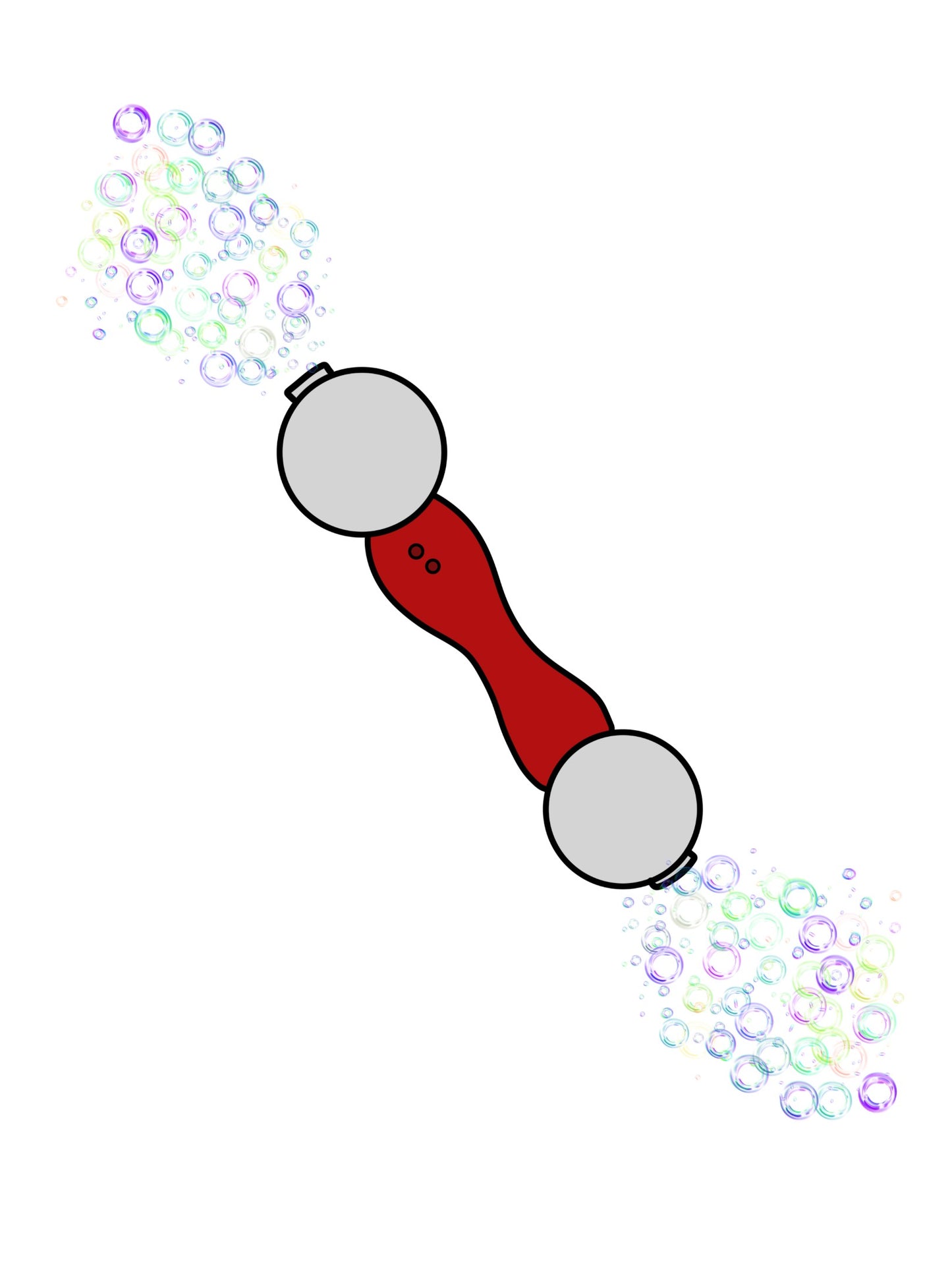 BubbleBlast Duo Wand