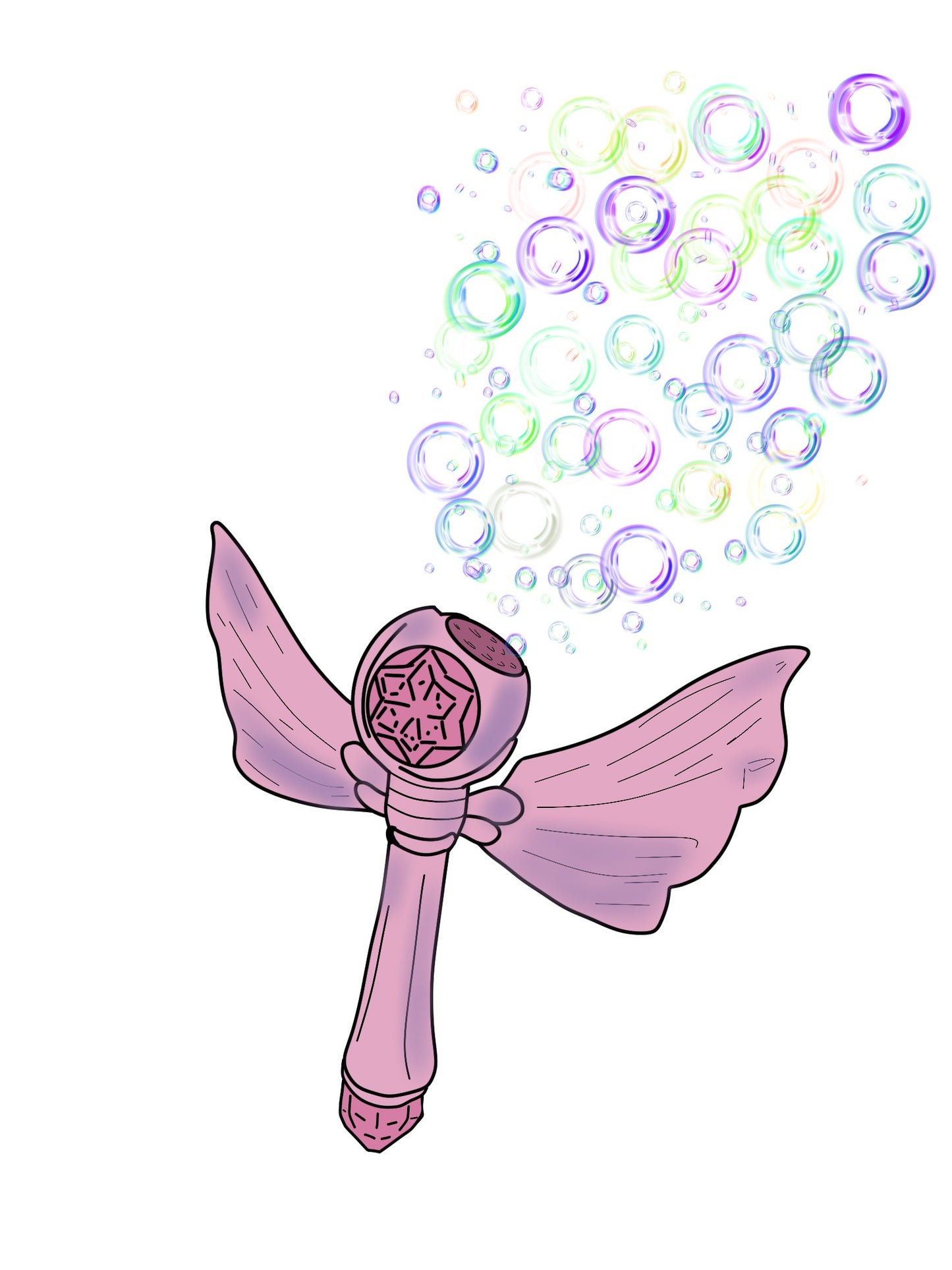 TwinkleWings Bubble Wand