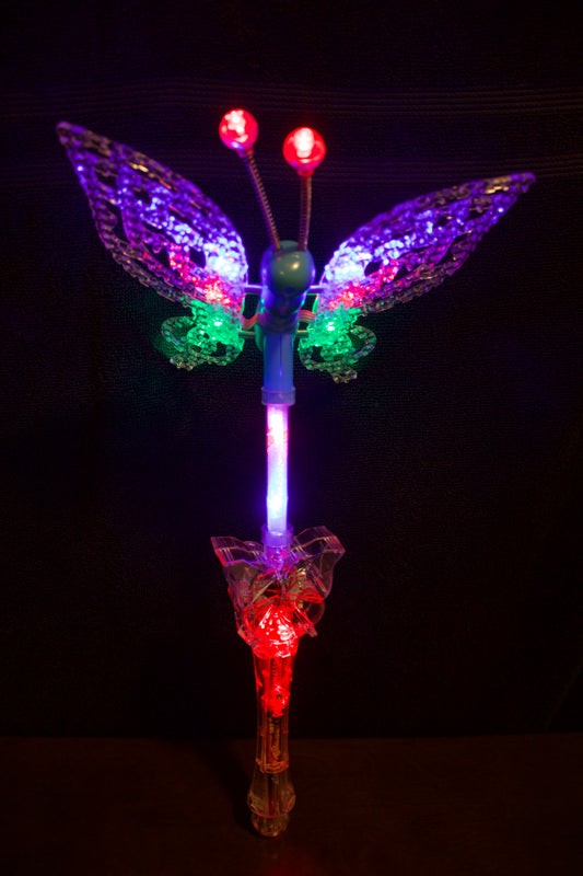 LumiFlutter Crystal Wand